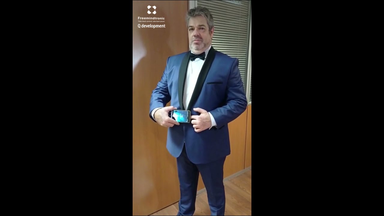 Cyber Tuxedo NFC 👉 Cyber Cufflink & Cyber Button & Cyber Pen from Qdevelopment Freemindtronic