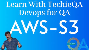 DevOps for QA : Basic learning of AWS S3 | Create and upload File/Folder in S3