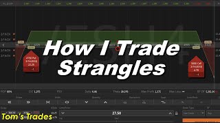 How I Trade Strangles!  Trading Short Strangles on Futures for Income!