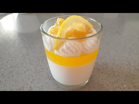 Lemon Panna Cotta