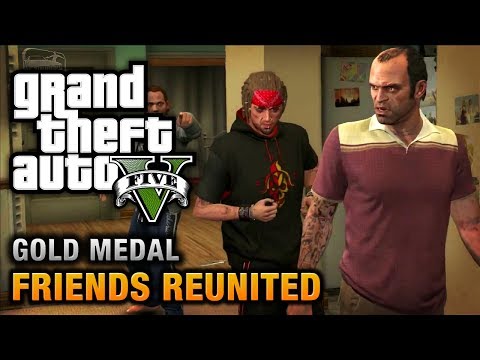GTA 5 - Mission #21 - Friends Reunited [100% Gold Medal Walkthrough]