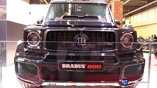 2020 Brabus 800 Adventure Mercedes Benz G 63 S - Exterior Interior Walkaround - 2019 IAA Auto Show