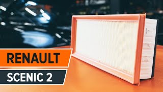 RENAULT SCENIC 2 Motora gaisa filtrs nomaiņa | Autodoc