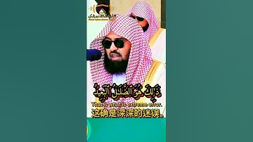 {أَلَمۡ تَرَ أَنَّ ٱللَّهَ خَلَقَ ٱلسَّمَٰوَٰتِ وَٱلۡأَرۡضَ بِٱلۡحَقِّ..} تلاوة في قمة الروعة|السديس