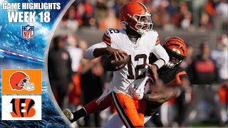 Browns vs.       Bengals    FULL GAME Highlight Week 18 | 2025 NFL