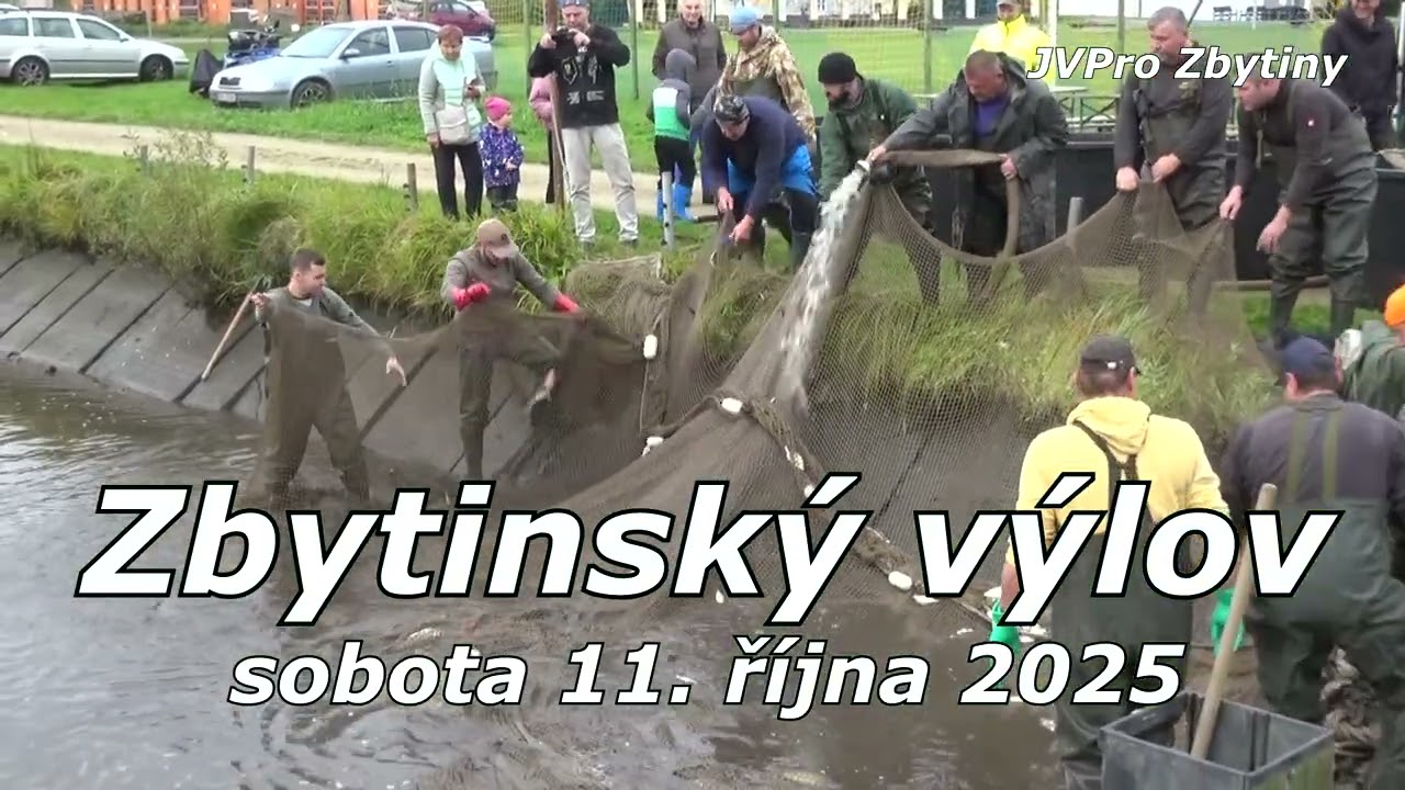 Zbytinský výlov 11. října 2025