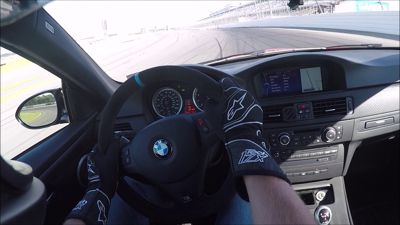 BMW E92 M3 Roll Racing POV 1/3 Mile 138 MPH Run | Pocono Raceway