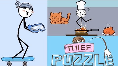 Thief Puzzle 🧩 Gameplay iOS Android | Fun Cool Game Play 2025