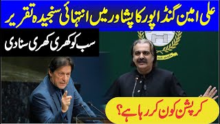 CM KP Ali Amin Gandapur Stunning Speech To Public Meeting At Peshawar |