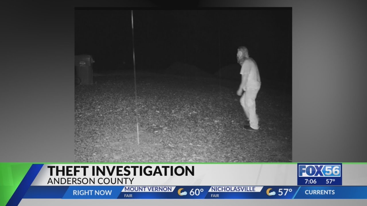 Anderson County deputies ask for help ID person in theft - YouTube