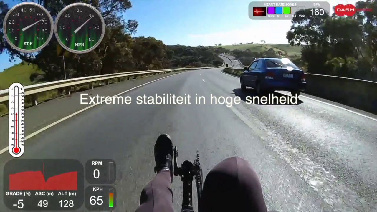 Greenspeed Trike 70 km per uur