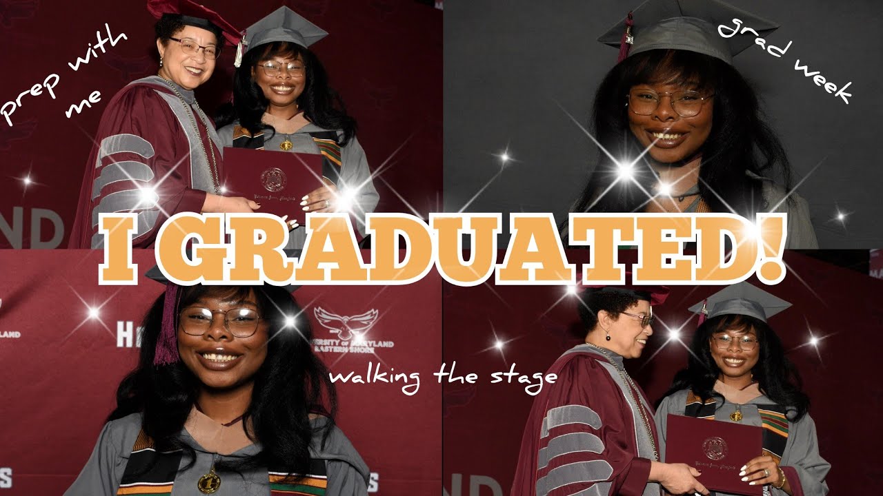 I GRADUATED FROM COLLEGE!!! + a week in my life (graduation edition ...