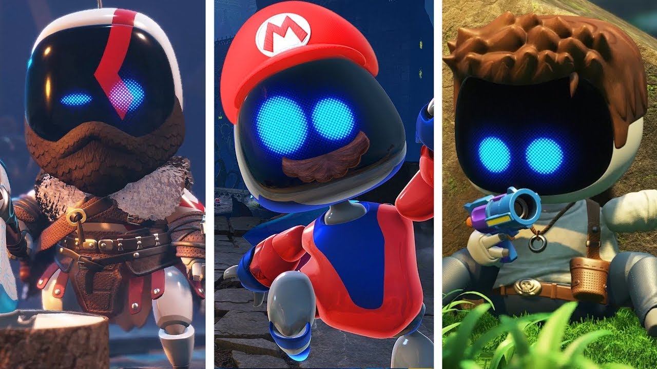 Astro Bot - ALL SPECIAL LEVEL and ALL CUTSCENES (100%) [4K 60FPS] - YouTube