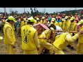 跟著白沙屯媽祖去旅行 20180602 看三媽展神蹟  媽祖雕像公園 移除樹木 另覓雕像豎立地點  指引方向 過程幾翻波折 轎班人員辛苦了