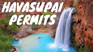 HOW TO GET A PERMIT for havasupai falls?