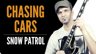 How To Play Chasing Cars on Acoustic Guitar Lesson  | Snow Patrol  | Complete Tabs