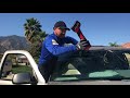 GMC, Chevrolet, Cadillac DW1341,DW1549 how to remove windshield and how to treat paint delimitation