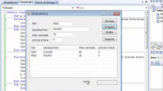 vb.net Tableau et Structure