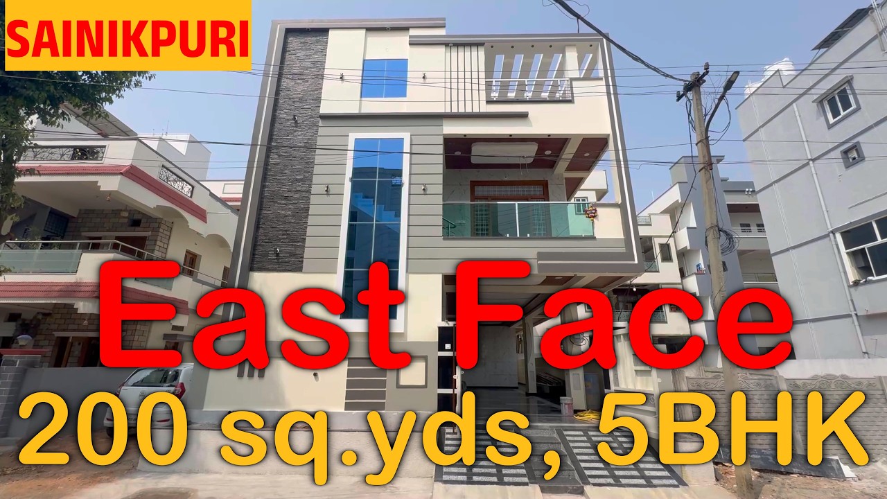 200 గజాల East Facing G+1 Independent House for Sale in Hyderabad | House for Sale ||