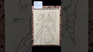 mei mei bell poin pen ✨ #shorts #trending #drawing