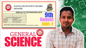 RRB ALP Previous General Science Questions|తెలుగులో సరైన వివరణ|9th Aug 2nd shift |#alp #science #rrb