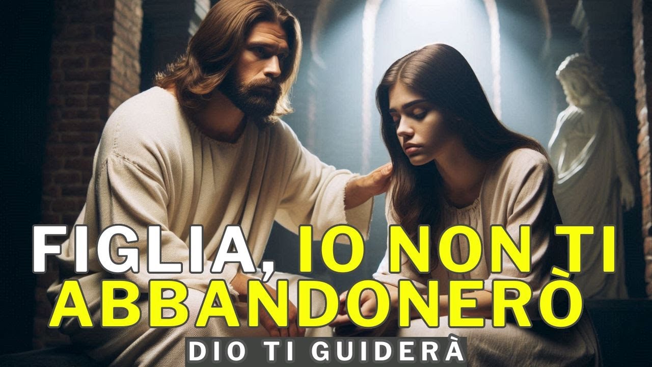 DIO TI PARLA:IO NON TI ABBANDONERÒ FINCHÉ NON AVRÒ COMPIUTO QUELLO CHE
