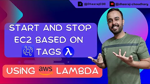 AWS Eventbridge To Schedule Lambda  For Start And Stop EC2 Based On Tags [Python]
