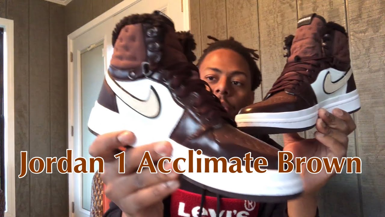 Air Jordan 1 Acclimate Brown Best Women