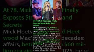 At 78, Mick Fleetwood Finally Exposes Stevie Nicks' Band Secrets #shorts
