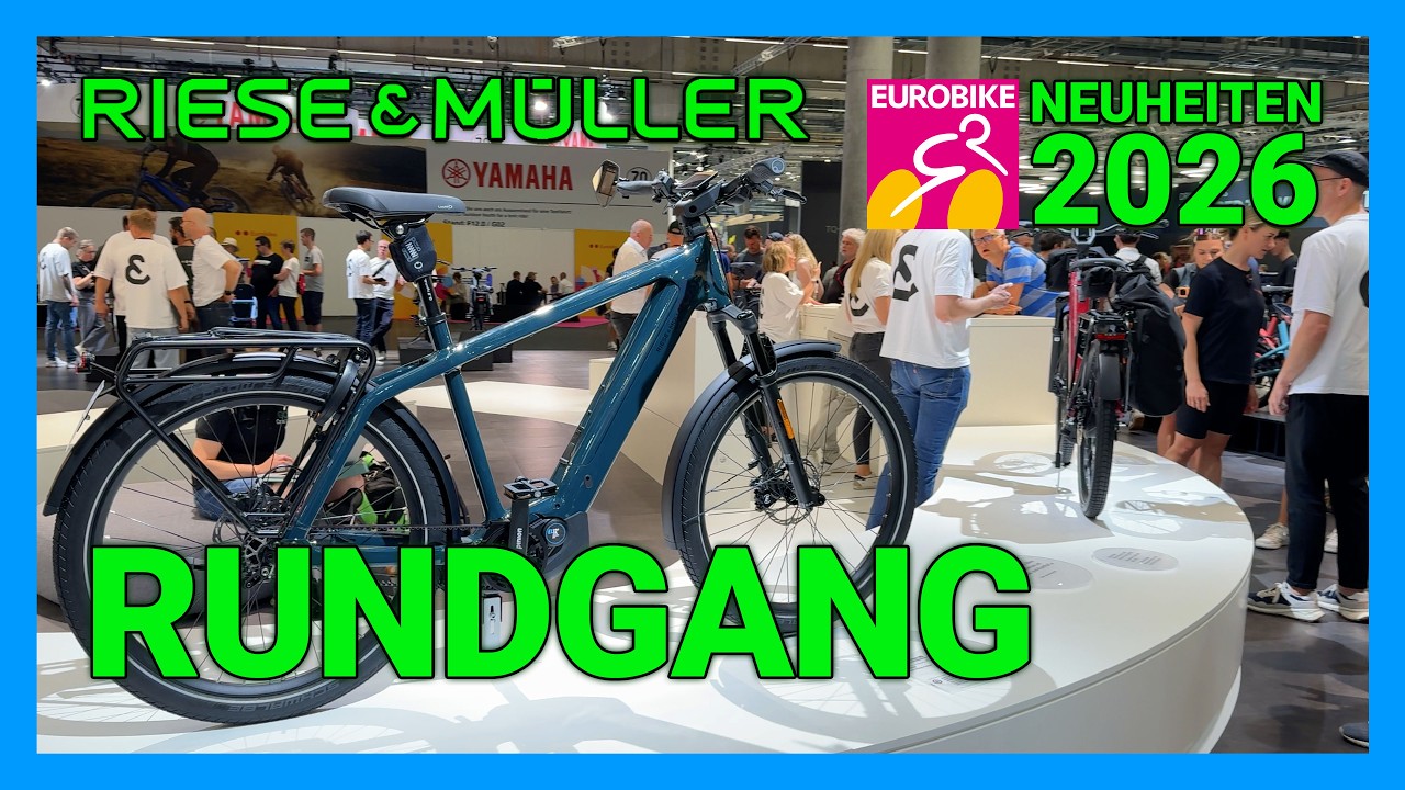 Eurobike Highlights: Riese & Müller Neuheiten 2026 - Nevo 5, Charger 5, Superdelite 5 & mehr!