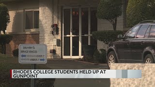 Rhodes College students held up at gunpoint