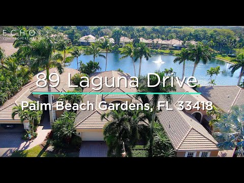 89 Laguna Drive, Palm Beach Gardens, FL home video tour