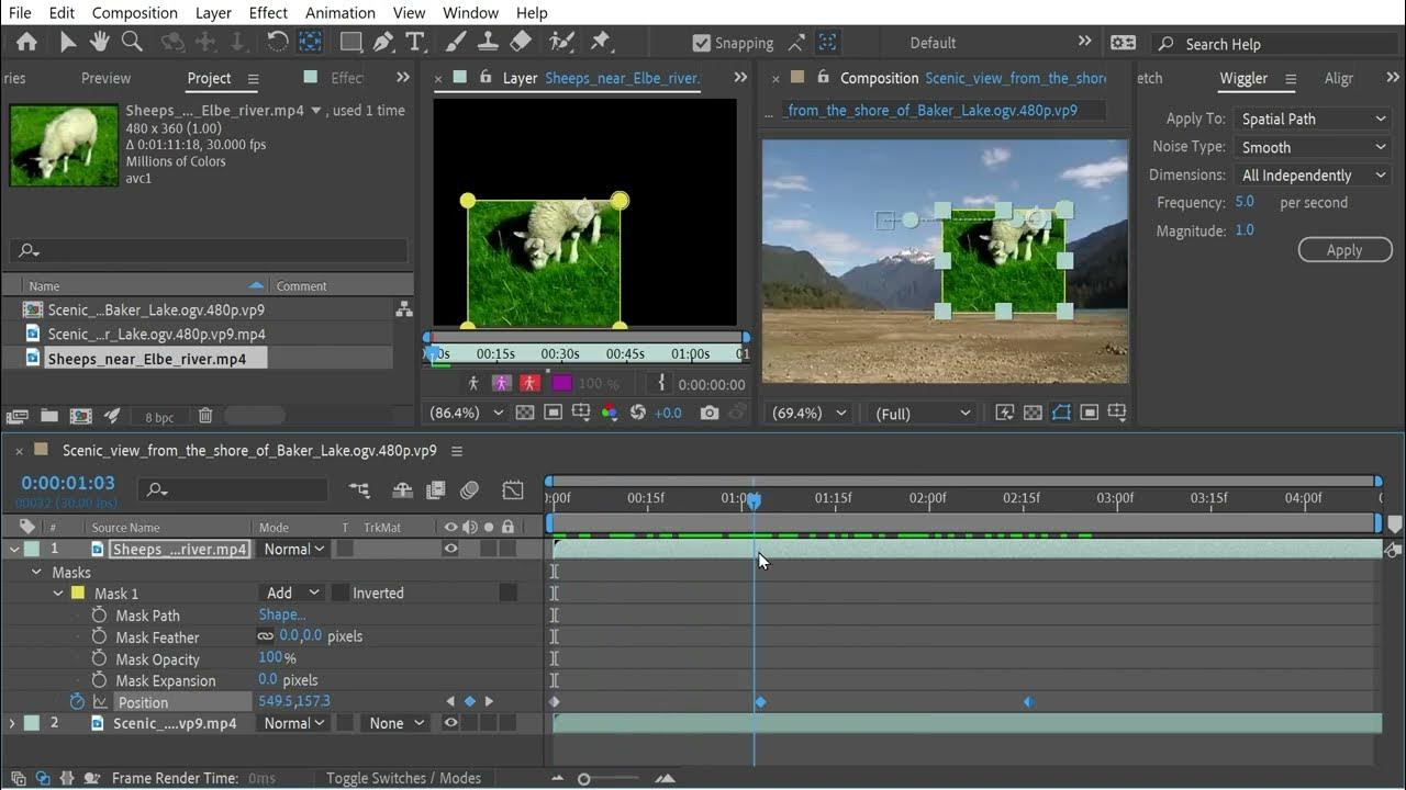 Panning in After Effects YouTube