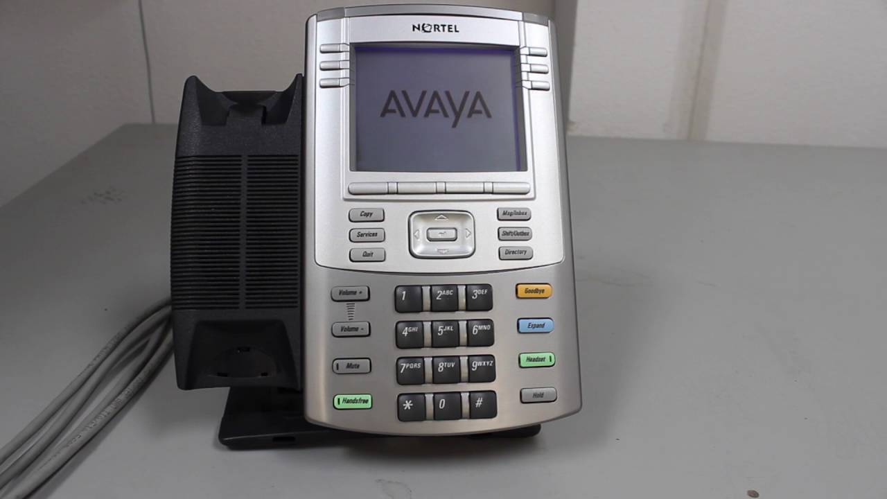 Factory Reset Nortel 1140e Prepare to Deploy to New Location YouTube