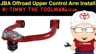 JBAOffroad Upper Control Arm installation (3RD GEN Toyota 4Runner)