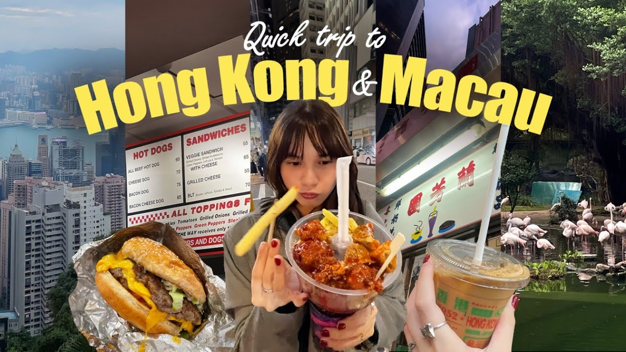 quick family trip to Hong Kong and Macau 👩‍👩‍👧 | Ashley Sarmiento Travel Vlog