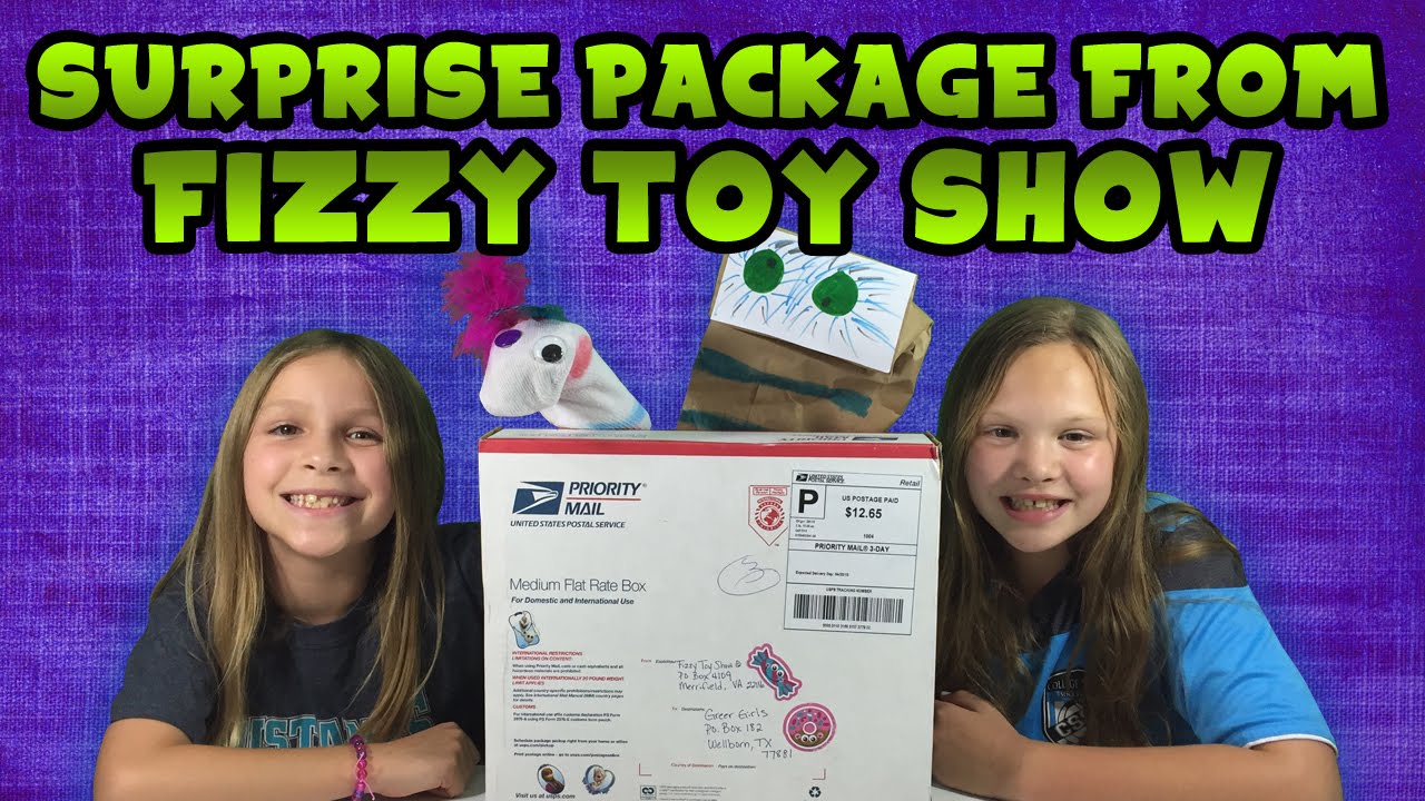 youtube fizzy toy show