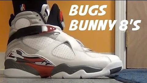 Air Jordan Bunny 8 Retro Sneakers  Review On Feet With sizing