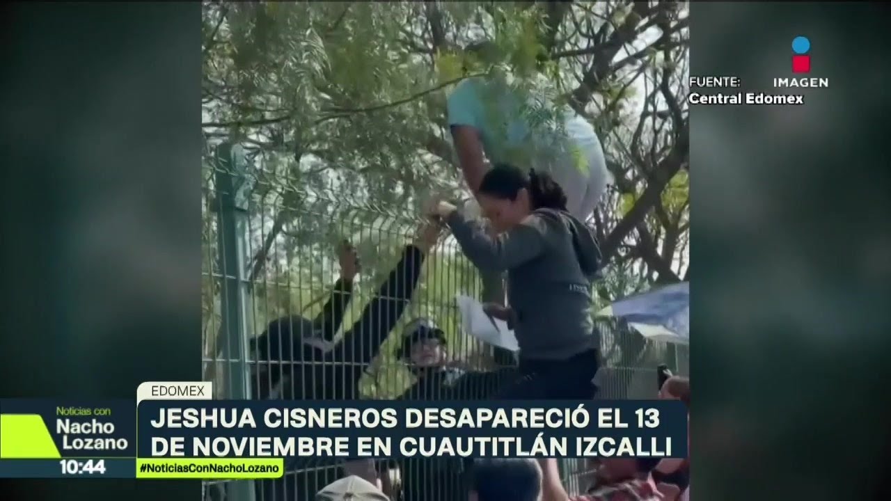 Policía de Cuautitlán Izcalli lanzó gas lacrimógeno contra el padre de Jeshua Cisneros | Nacho L 