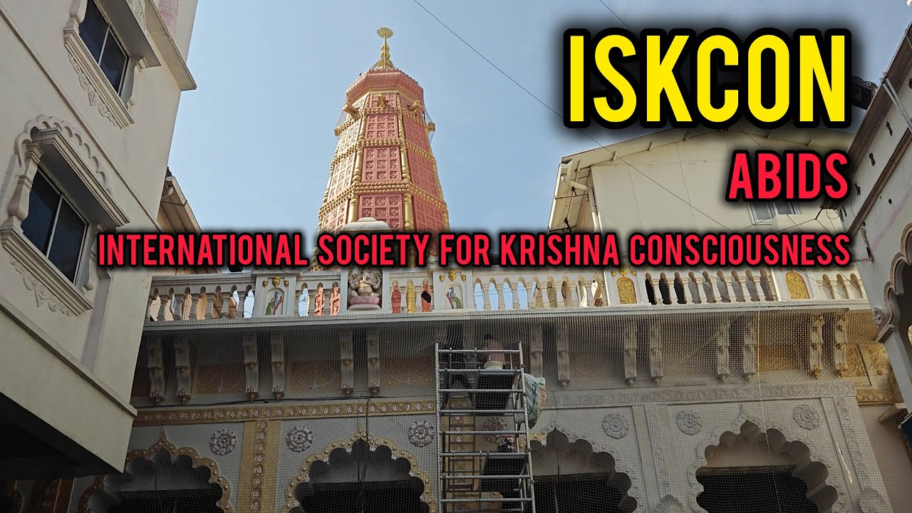 ISKCON Temple ABIDS | Hyderabad Full Vlog 