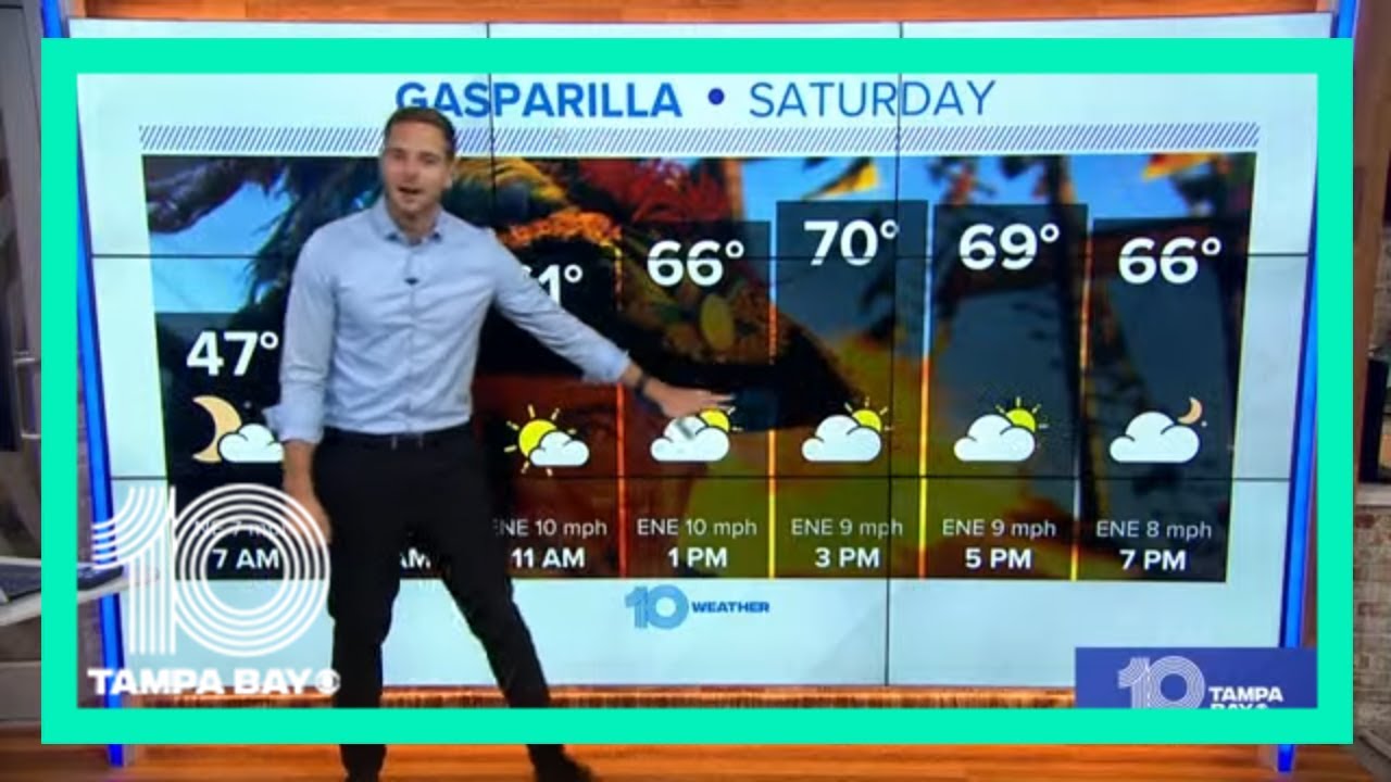 Florida temperatures warm up heading into Gasparilla weekend - YouTube