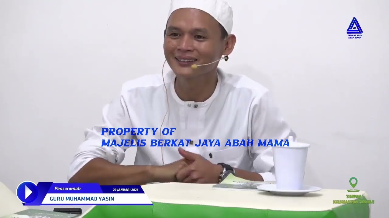 Rutinan Majelis Berkat Jaya Abah Mama An Nur - (AL HIKAM) Kamis, 29 Januari  2026, Timpah - Kalteng