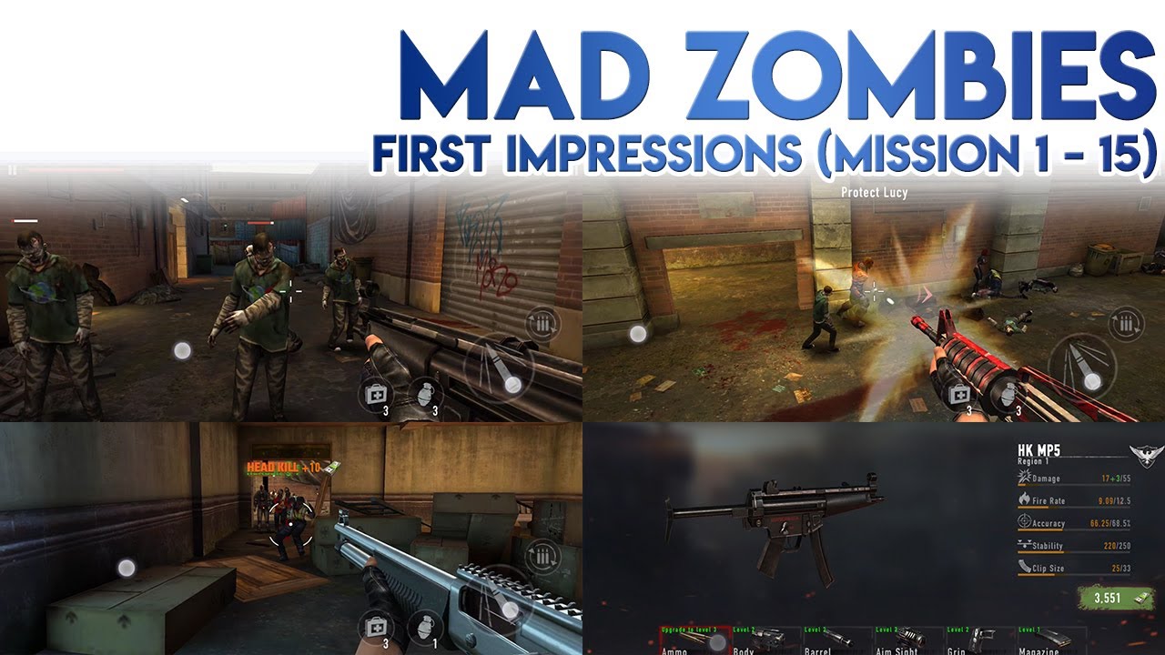 Mad Zombies First Impressions [Missions 1 to 15]