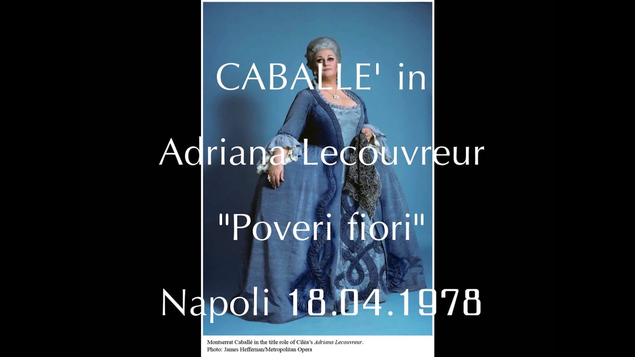 Caballè in Poveri Fiori - Napoli 1978