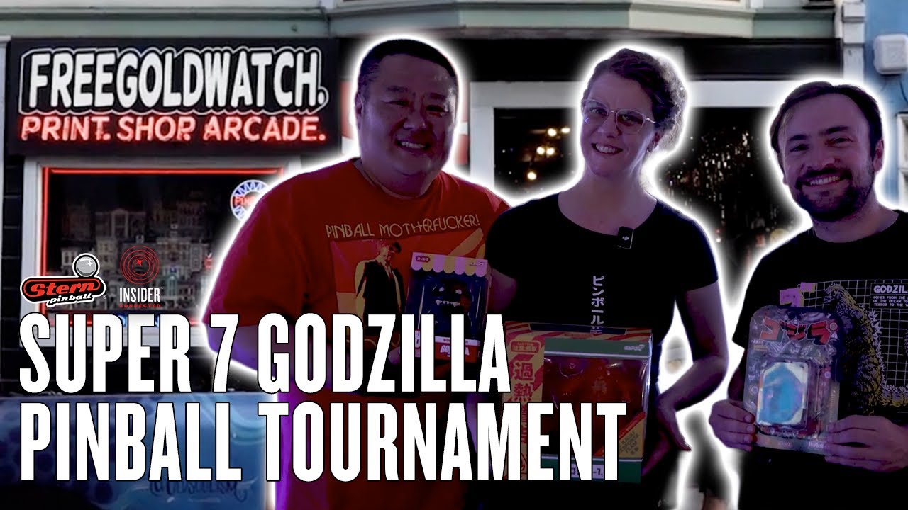 Stern Pinball Godzilla Championship Series: Free Gold Watch