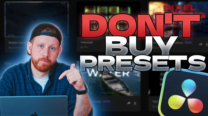 AUTOMATE repetitive tasks in DaVinci Resolve for FREE | CREATE Presets (Titles & Effects)