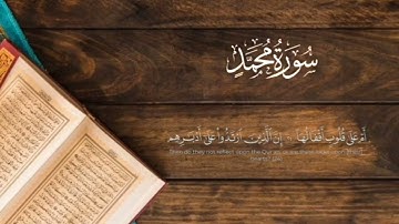 سورة محمد كاملة   تلاوة هادئة خاشعة ❤   Sura Muhammad بصوت القارئ احمد الشافعي