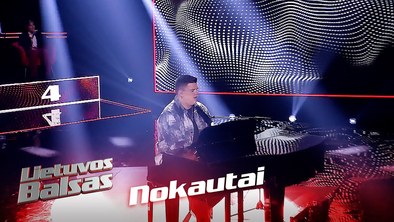 Sidas Gvozdiovas - Way Down We Go | NOKAUTAI | Lietuvos Balsas S10