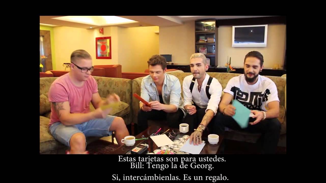 TOKIO HOTEL ENTREVISTA MÉXICO 2015  SUB ESPAÑOL | PARTE 1
