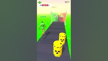 Monsters Lab Freaky Running in New Levels funny Gameplay video Android iOS walkthrough level #1